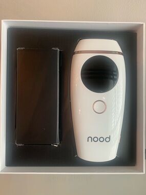 Nood Flasher 2.0 IPL Hair Removal Device White ~573K Flashes At-Home Laser